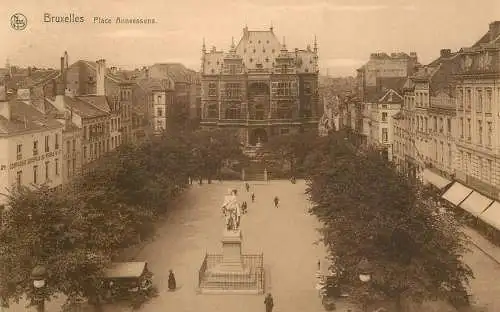 Belgium Bruxelles Place Anneessens
