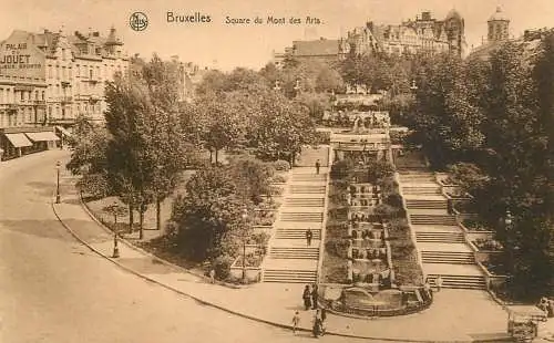 Belgium Bruxelles Square du Mont des Arts