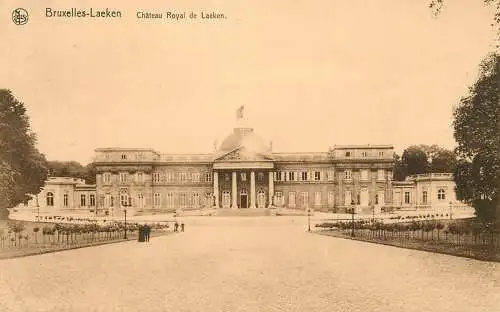 Belgium Bruxelles Laeken Chateau Royal