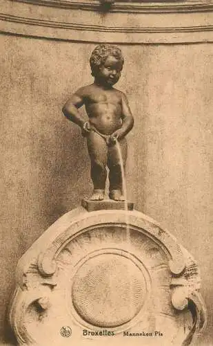 Belgium Bruxelles Manneken-Pis