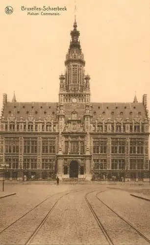 Belgium Bruxelles Schaerbeck Maison Communale