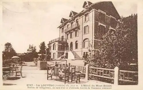France postcard Ardèche > La Louvesc Le Col de la Louvesc l'hotel du Mont Besset