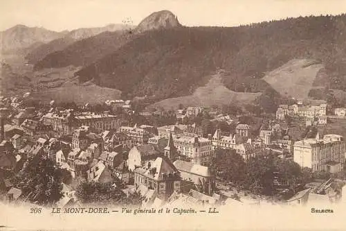 France postcard Puy-de-Dôme Le Mont-Dore le Capucin