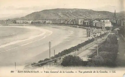 Spain postcard San Sebastian de la Concha