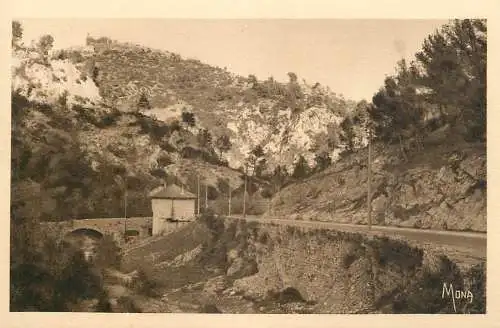 France postcard Var Gorges d'Ollioules sur la Reppe