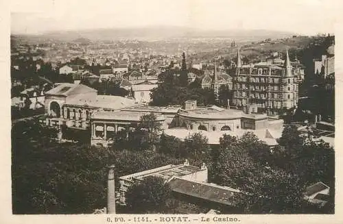 France postcard Puy-de-Dôme Royat le Casino