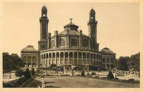 France postcard Paris le Palais du Trocadero