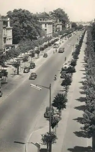 France postcard Maine et Loire Angers  Boulevard Foch 1956