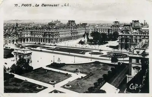 France postcard Paris le Carrousel