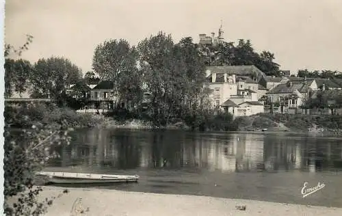 France postcard Maine et Loire Erigne le Loiret vers le Chateau 1952