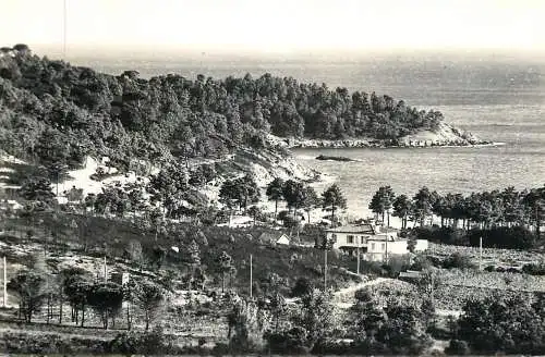 France postcard Var Croix Valmer plage de Gigaro