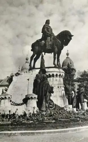 Postcard Romania Cluj-Napoca Piata Libertatii