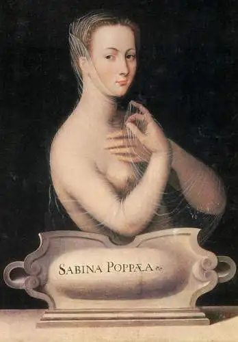 Sabina Poppea Ecole de Fontainebleau painting