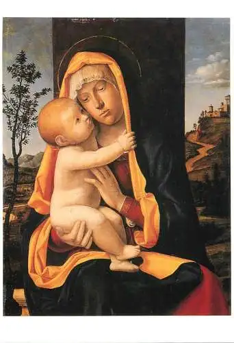 Vierge a l'Enfant Alessio Baldovinetti painting