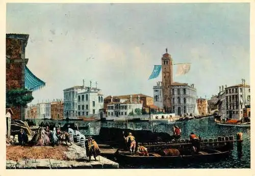 Venezia veduta del Canal Grande Michele Marieschi painting