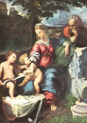 The Holy Family Raffael Santi painting