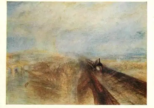 Rain, Steam and Speed - the Great Western Railway J.M.W Turner painting
