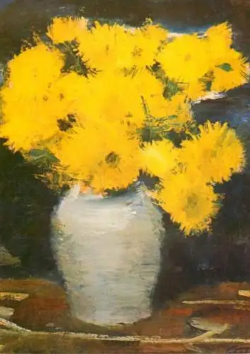 Flori galbene Francisc Sirato painting