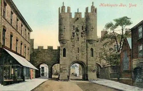 Postcard United Kingdom England York Mickelgate bar
