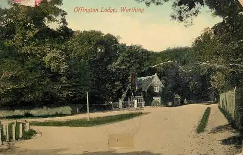 Postcard United Kingdom England Worthing Offington lodge