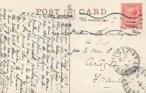 Postcard United Kingdom Scotland Greenock in Auchmountain Glen