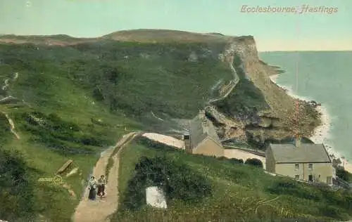 Postcard United Kingdom England Hastings Ecclesbourne