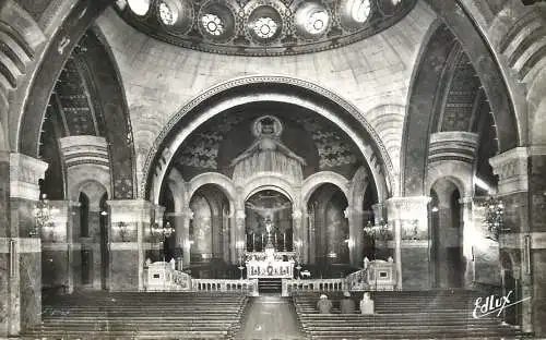 Postcard France Lourdes basilique du Rosaire