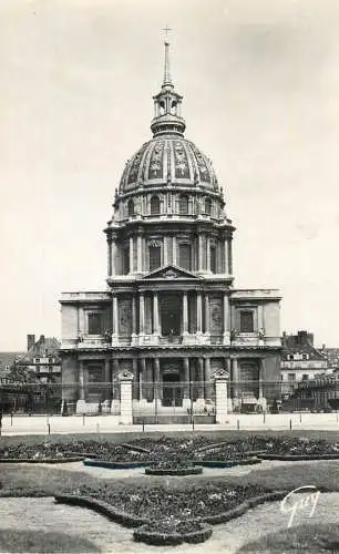 Postcard France Paris dome des Invalides