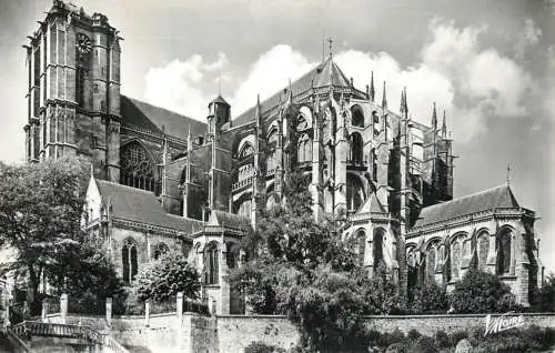 Postcard France Sarthe > Le Mans la cathedrale Saint Julien