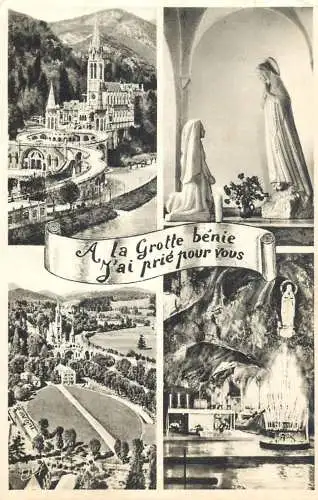 Postcard France Hautes Pyrénées > Lourdes religious scene