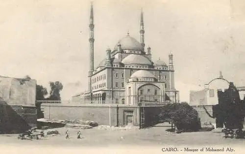 Egypt Cairo mosque of Mohamed Aly