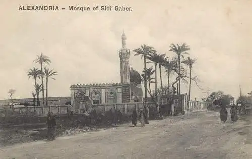 Egypt Alexandria mosque of Sidi Gaber