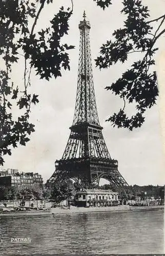 France postcard Paris Tour Eiffel