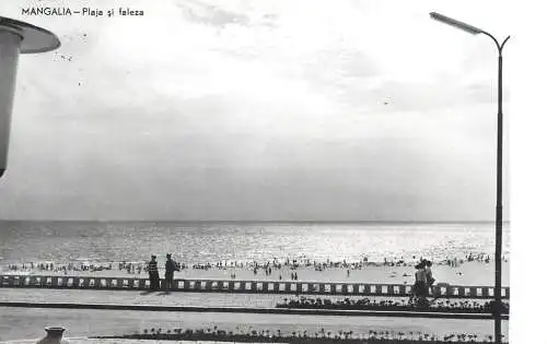 Romania Mangalia plaja si faleza