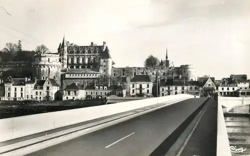 France postcard Indre et Loire > Amboise 1959