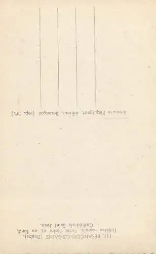 France postcard Doubs > Besancon