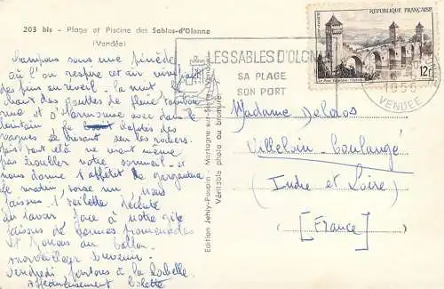 France postcard France Vendée > Sables d'Olonne