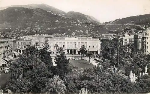 France postcard France Nice jardins