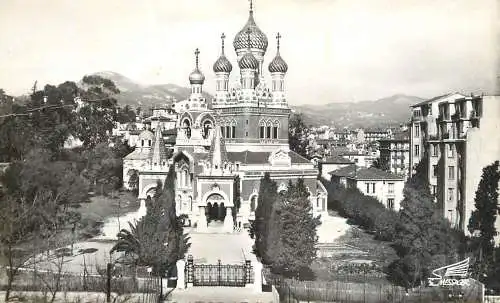 France postcard France Nice l'eglise Orthodoxe