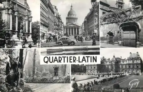 France postcard France Paris Quartier latin