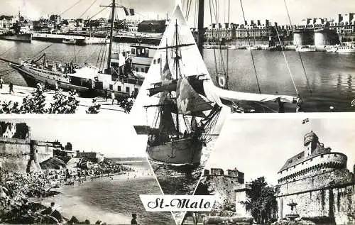 France postcard Ille et Vilaine > Saint Malo 1963
