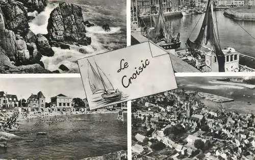 France postcard Le Croisic la cote sauvage