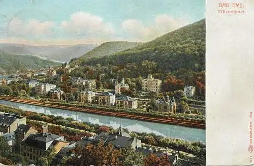 Germany Bad Ems Villenviertel