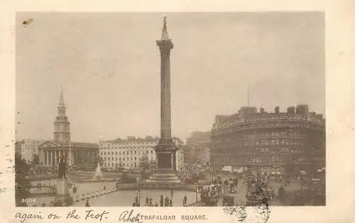 England London Trafalgar Square Nelson's Column