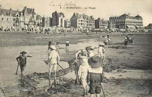 France Wimereux (Pas de Calais) - la plage