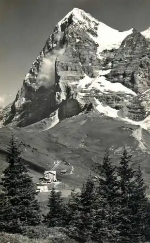 Postcard Switzerland Hotel Jungfrau Wengeralp