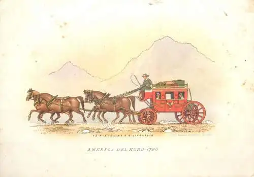 North America horses coach