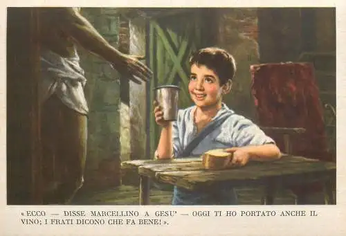 La piccola storia di Marcellino Pane e Vino a cura di Frate Indovino