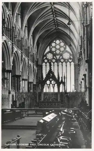 Postcard United Kingdom England Lincoln Cathedral