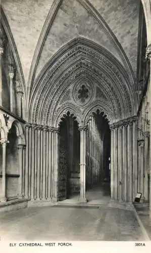 Postcard United Kingdom England Ely Cathedral